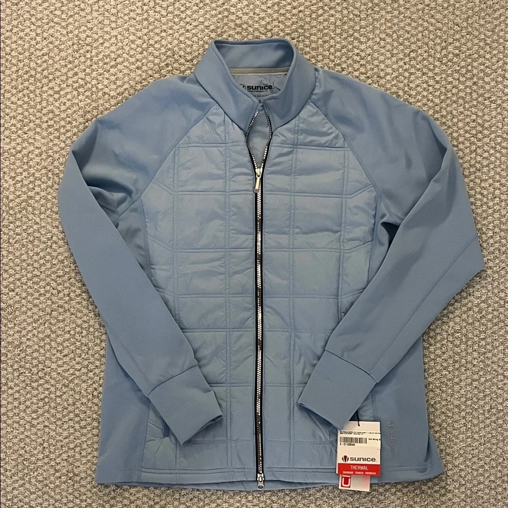 Sunice Light Blue Performance Jacket - Picture 1 of 1